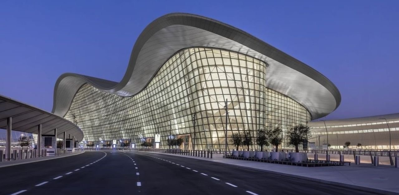 Lufthansa Airlines AUH Terminal